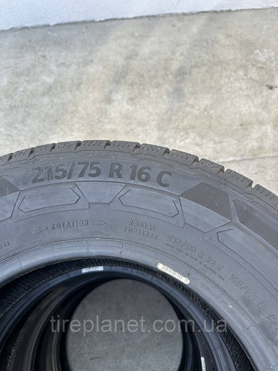 215/75/16C 113/111R Continental Van Contact Winter - Зображення 7