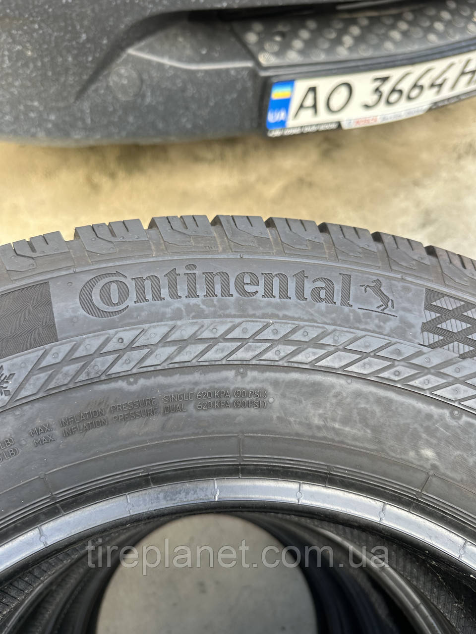 225/75/16C 121/120R Continental Van Contact 4 Season - Зображення 5