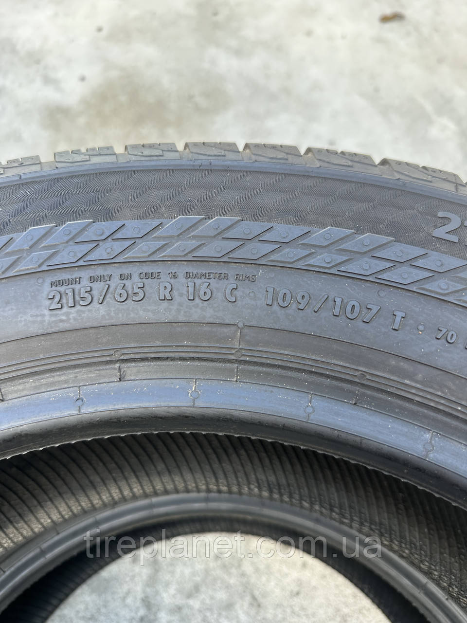 215/65/16C 109/107T Continental Van Contact 4 Season - Зображення 3