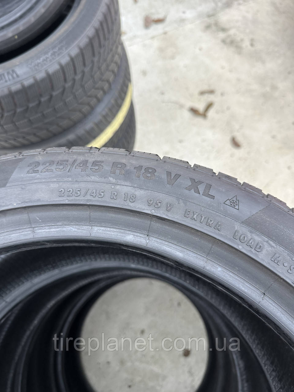 225/45/18 95V XL 245/40/18 97V XL Continental Winter Contacf TS850P - Зображення 7