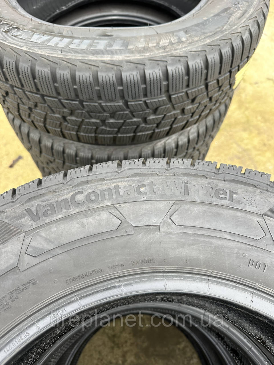 205/75/16C 113/111R Continental Van Contact Winter - Зображення 6